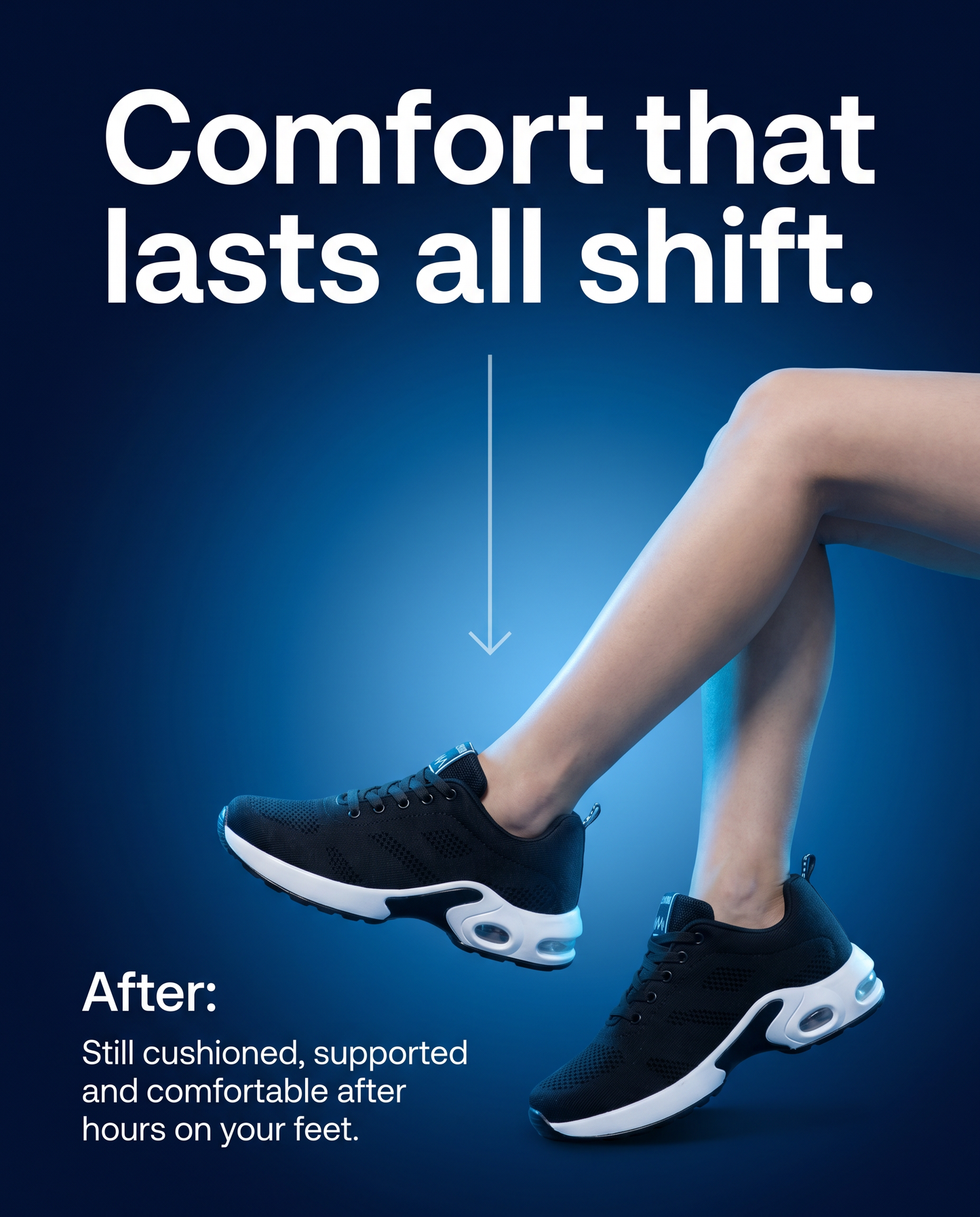 SoleTired All-Day Comfort Trainer